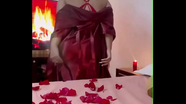 shy girlfriend becomes a slut on valentines day