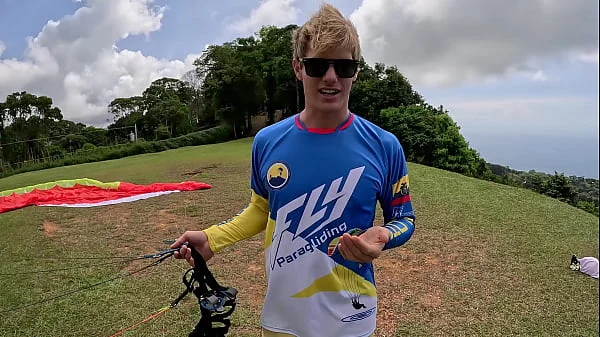 Wet and Messy Extreme SQUIRTING while PARAGLIDING 2 in Costa Rica