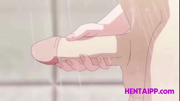 Busty Brunette Hentai MILF Fuck In Shower With Hot Boy - Hentai Uncensored