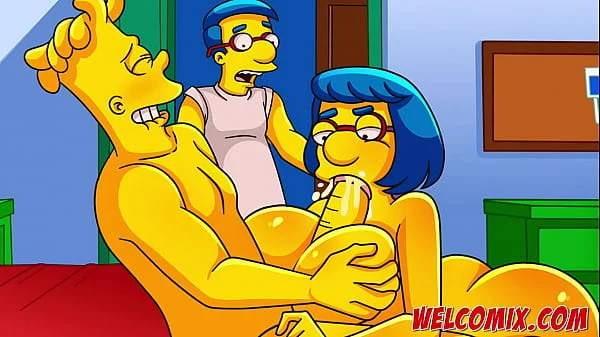 Barty fucking his friend's mother - The Simptoons Simpsons porn