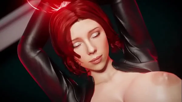 Futa Scarlet Witch fucks Futa Black Widow 3d hentai