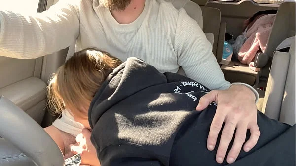 Wife Fucked in the Backseat After Road Head