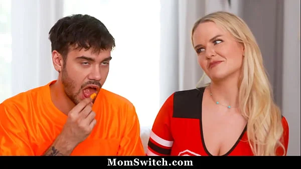 Stepmoms Swap Their Handsome Boys to Have Fun with Them While Watching Football - Momswitch