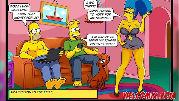 The hottest MILF in town! The Simptoons, Simpsons hentai