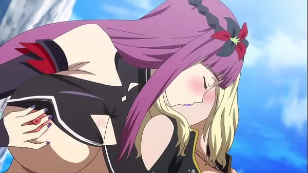 Valkyrie Drive: Mermaid HENTAI anime - ecchi & yuri scene COMPILATION, including specials