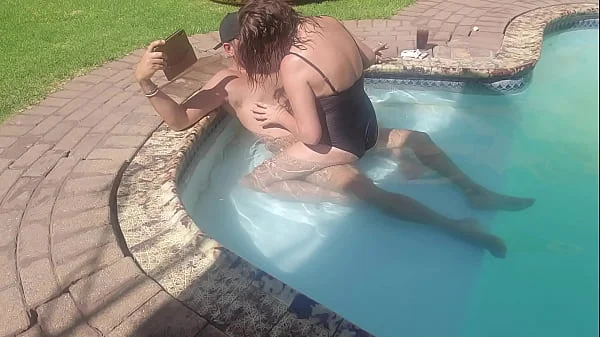 I always wanted to see my wife fuck a random guy in the pool