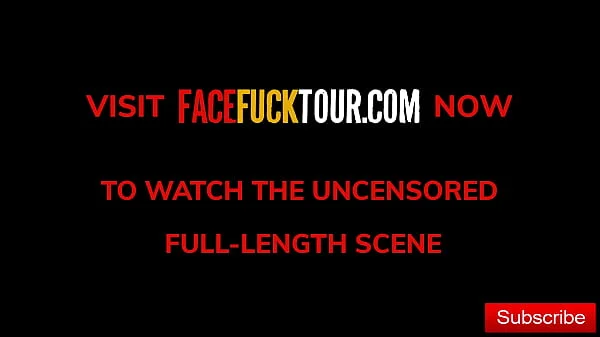 Face Fuck Tour - Blonde PAWG Amy Douxxx Hammered In Mouth By Big Dong