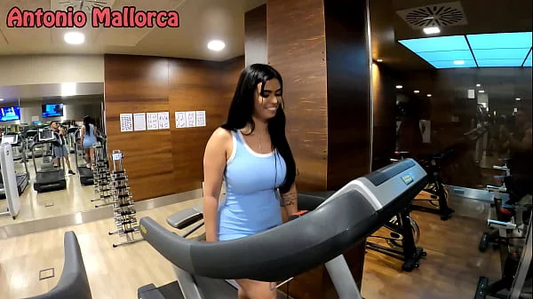 Huge Ass Brazilian Slut Gets Fucked in the Gym Hard