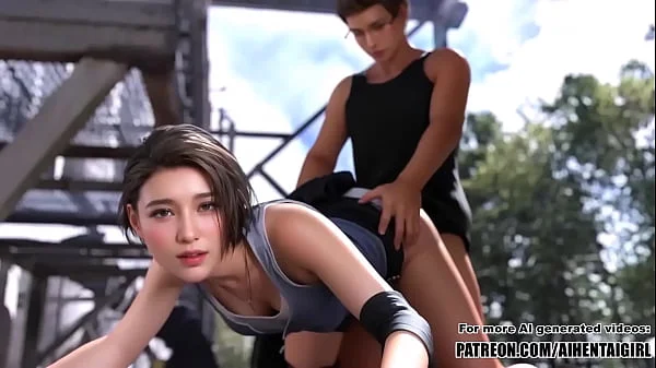 Resident Evil Jill Valentine cosplay Doggystyle | Uncensored Hentai AI generated