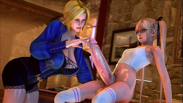 3D Gameplay Helena And Marie Morning Futanari Sex = Uncensored