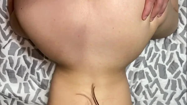 Guy fucks gf in the wrong hole but she likes it and gives him permission to cum inside