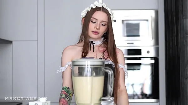 Fucked Slutty Maid and Fed her Cum