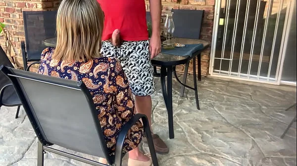 Fucking my neighbours cheating wife outdoors