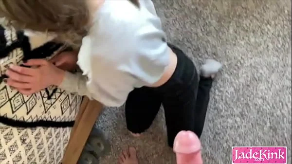 Submissive girlfriend is in training learning how to be a good girl