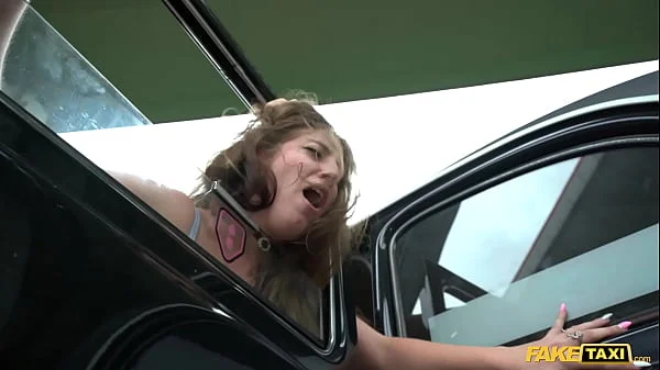 Fake Taxi Venom Evil and her extremely hardcore fast fuck in a taxi