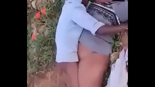 Old couple fucking outdoor in South Africa