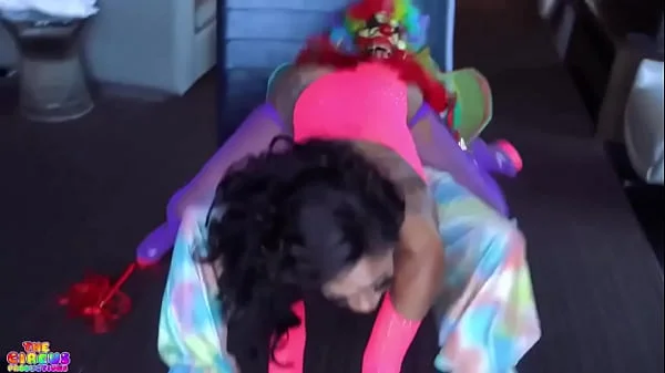 Cali Caliente gets fucked hard by a clown