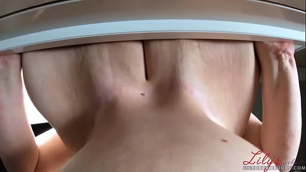 Dropping heavy tits on your face 4K