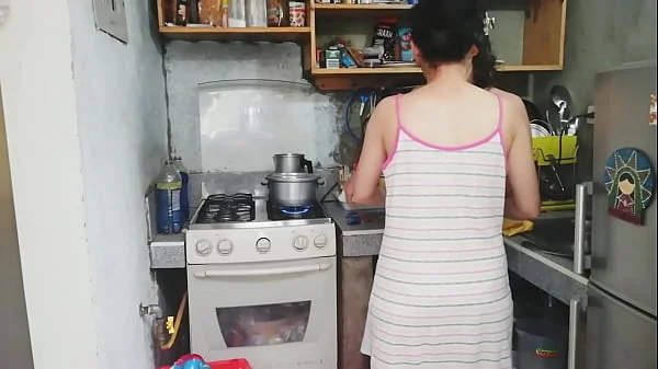 Ella esta enojada, pero tuvimos sexo en la cocina!!!