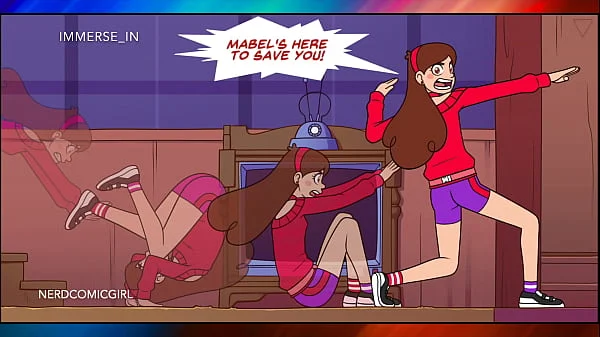 Gravity Falls Parody Cartoon Porn (Part 1): Pussy Licking and Cowgirl Dick Riding