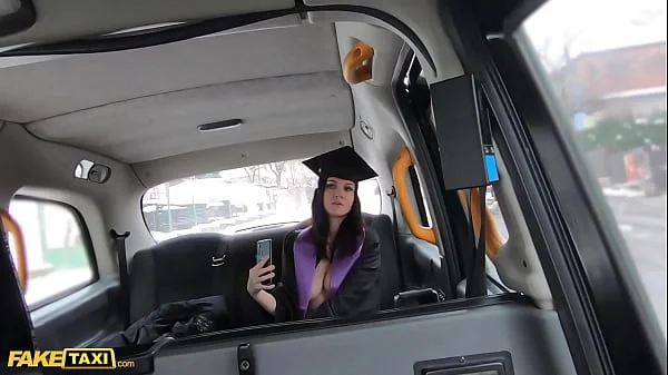 Fake Taxi University Graduate Melany Mendes Strips Off Her Robes