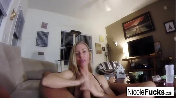 Sexy Home movie of Nicole Aniston giving a POV Blow Job