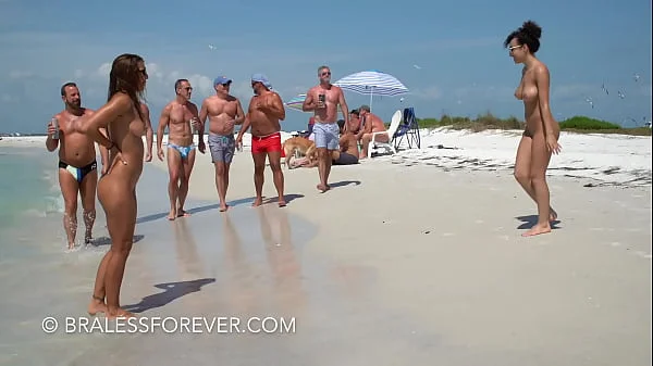 Cartwheels and sluttyness at the beach