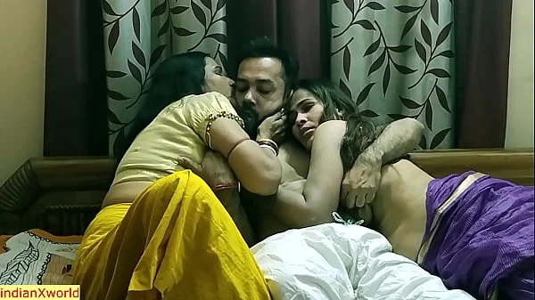 Amazing hot sex..Indian hot bhabhi swaping with Hindi hot family sex