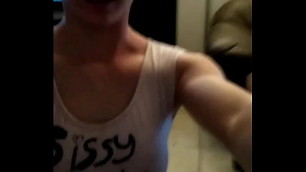 Sissy boy Brandon sucking cock