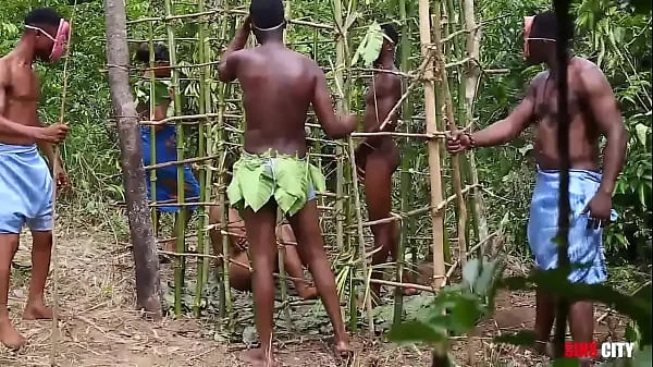 Somewhere in west Africa, on our annual festival, the king fucks the most beautiful maiden in the cage while his Queen and the guards are watching