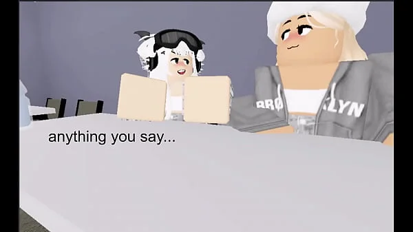 Submissive teacher gets fucked by students (roblox porn)