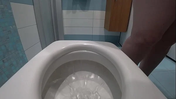 Hidden camera in the toilet at home. Husband wants to spy on mature wife when she pisses. Lots of piss from hairy pussy and asshole close-ups and ASMR. Amateur fetish with chubby milf.